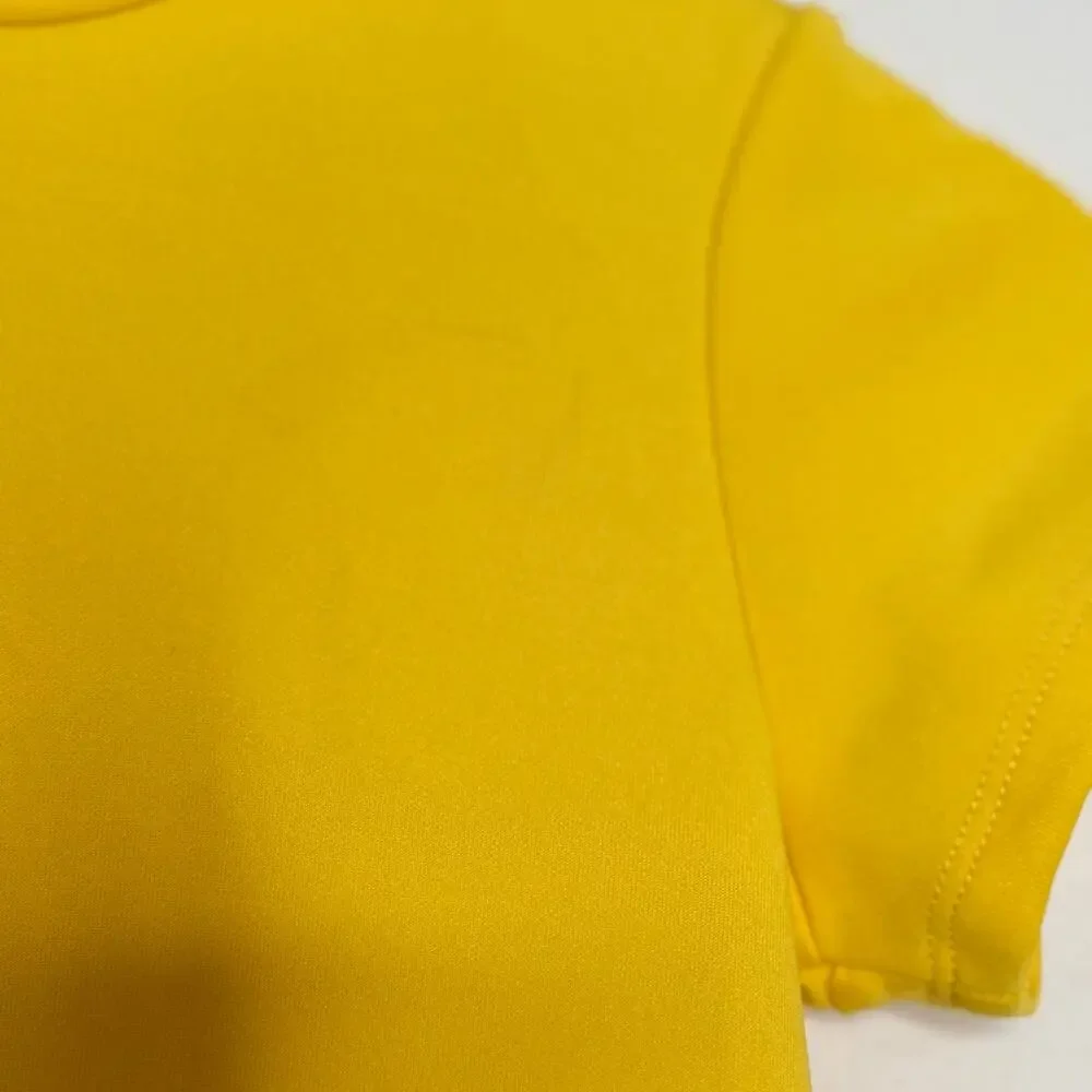 Pokémon Girls 10/12 Pikachu Hooded Tulle Dress Gold Lightning Cosplay Kidcore